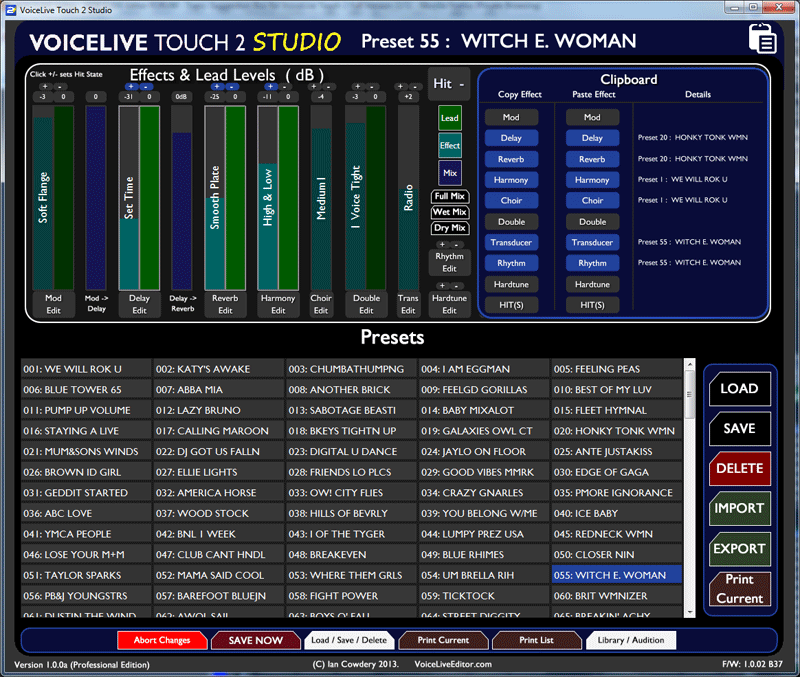 vlt2 waves clipboard