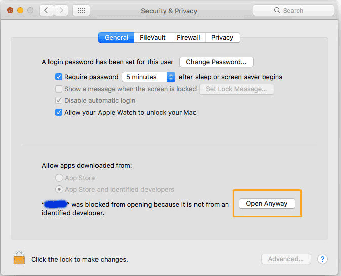 how to open mac app unidentified developer 780